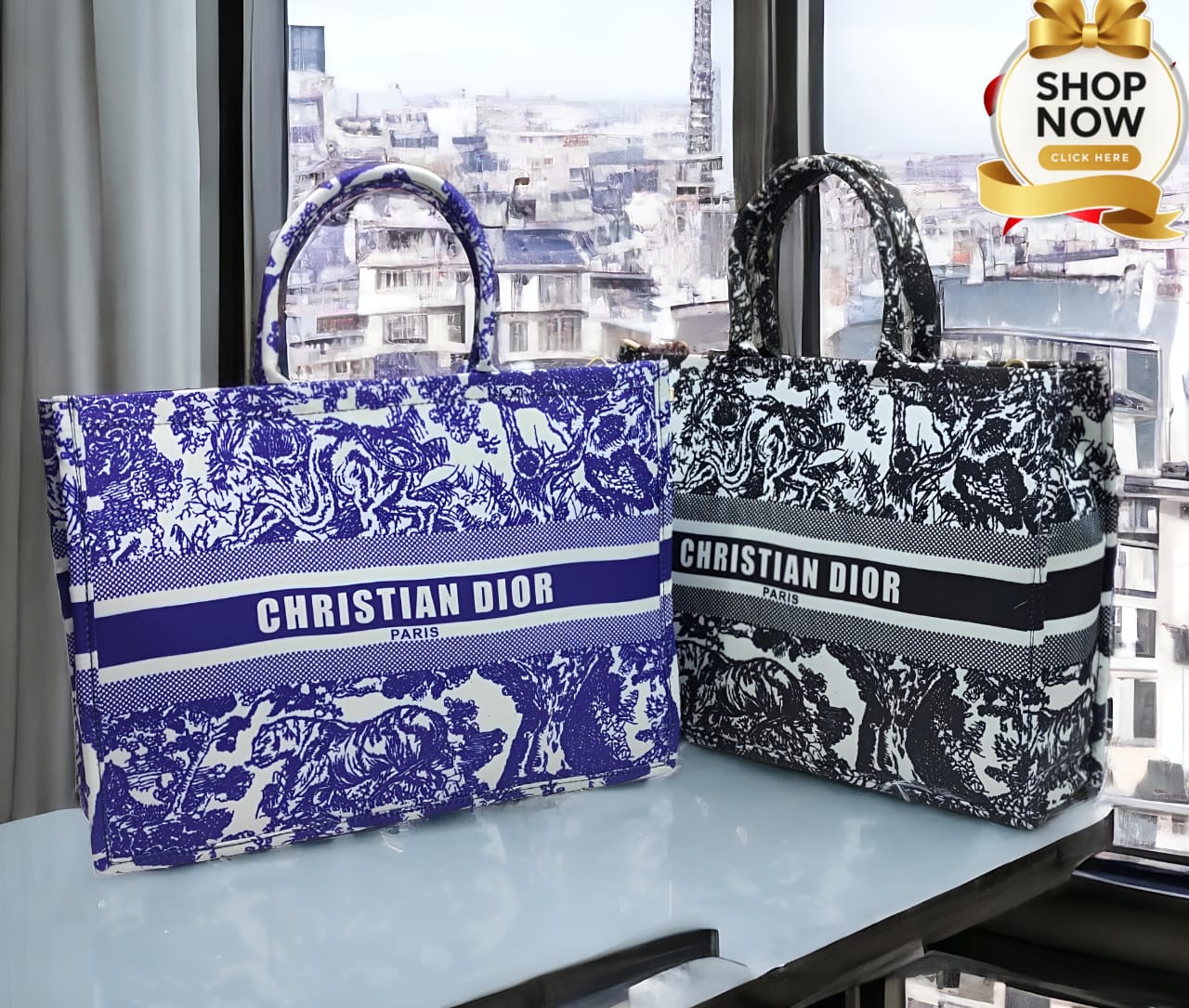 Christian Dior Big Size Tote Bag