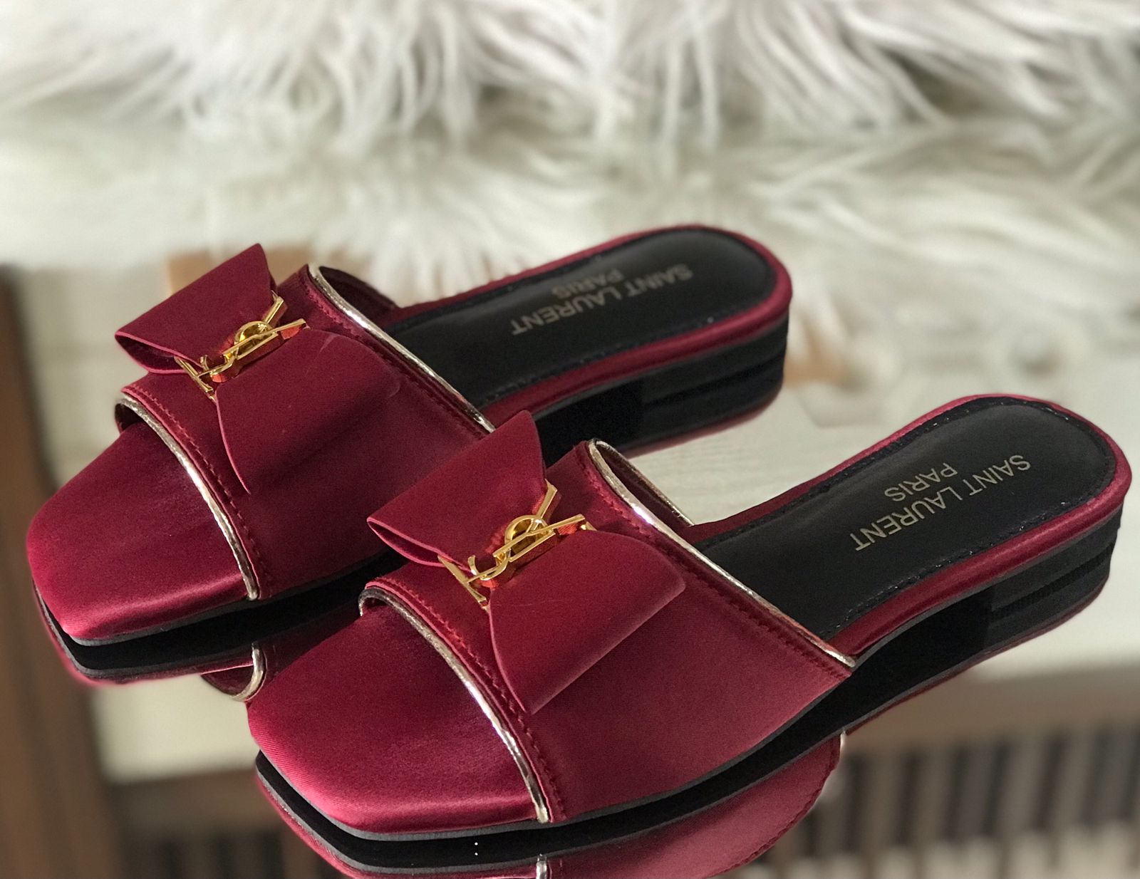 YSL Saint Laurent Slippers