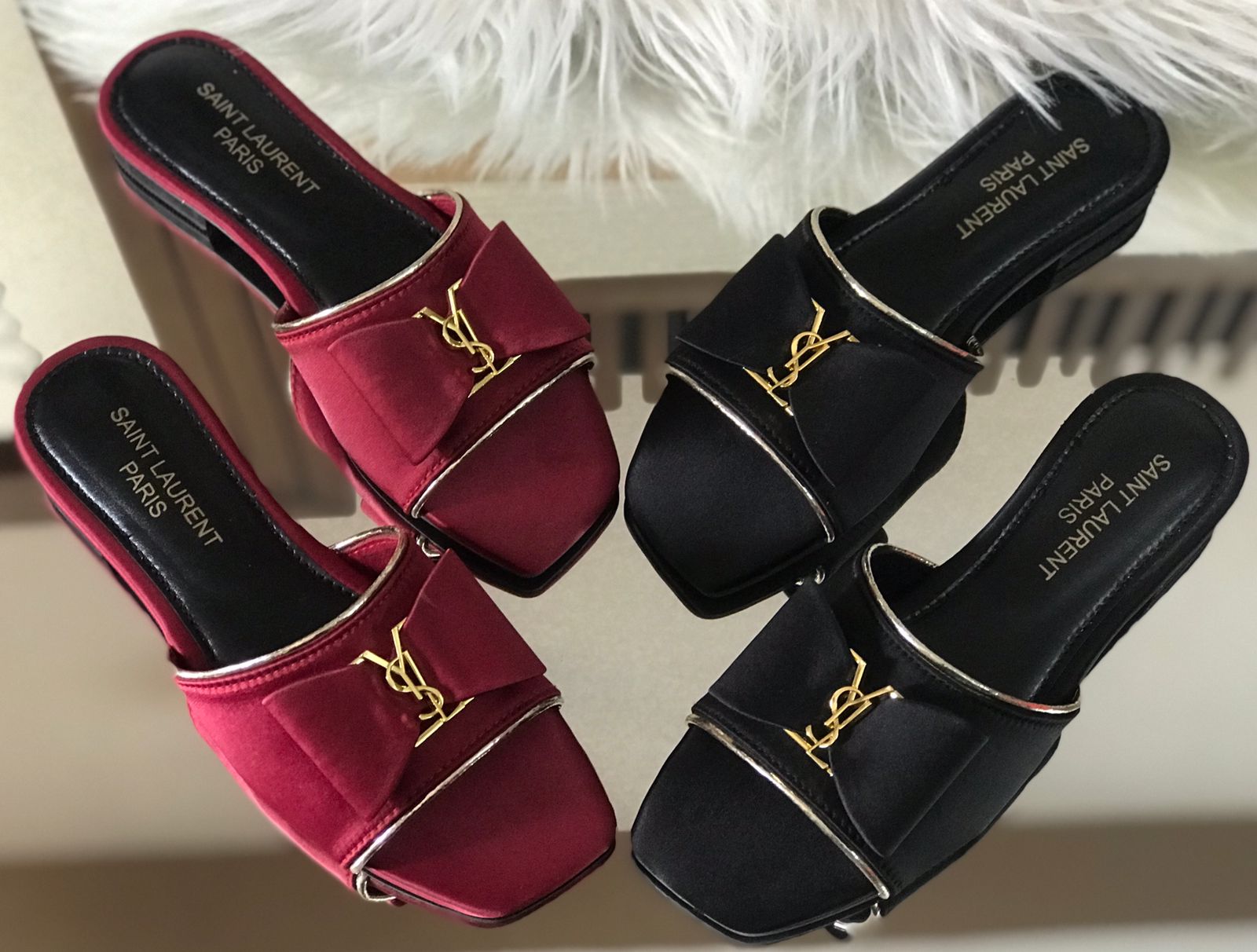 YSL Saint Laurent Slippers