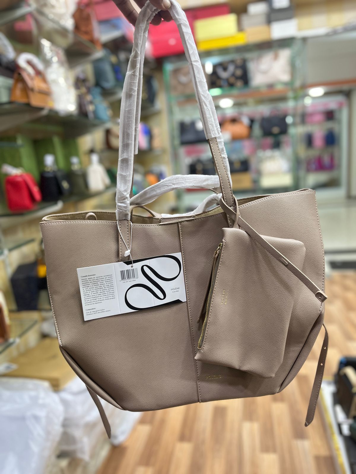 POLÉNÉ Cyme EDITION TEXTURED TAUPE