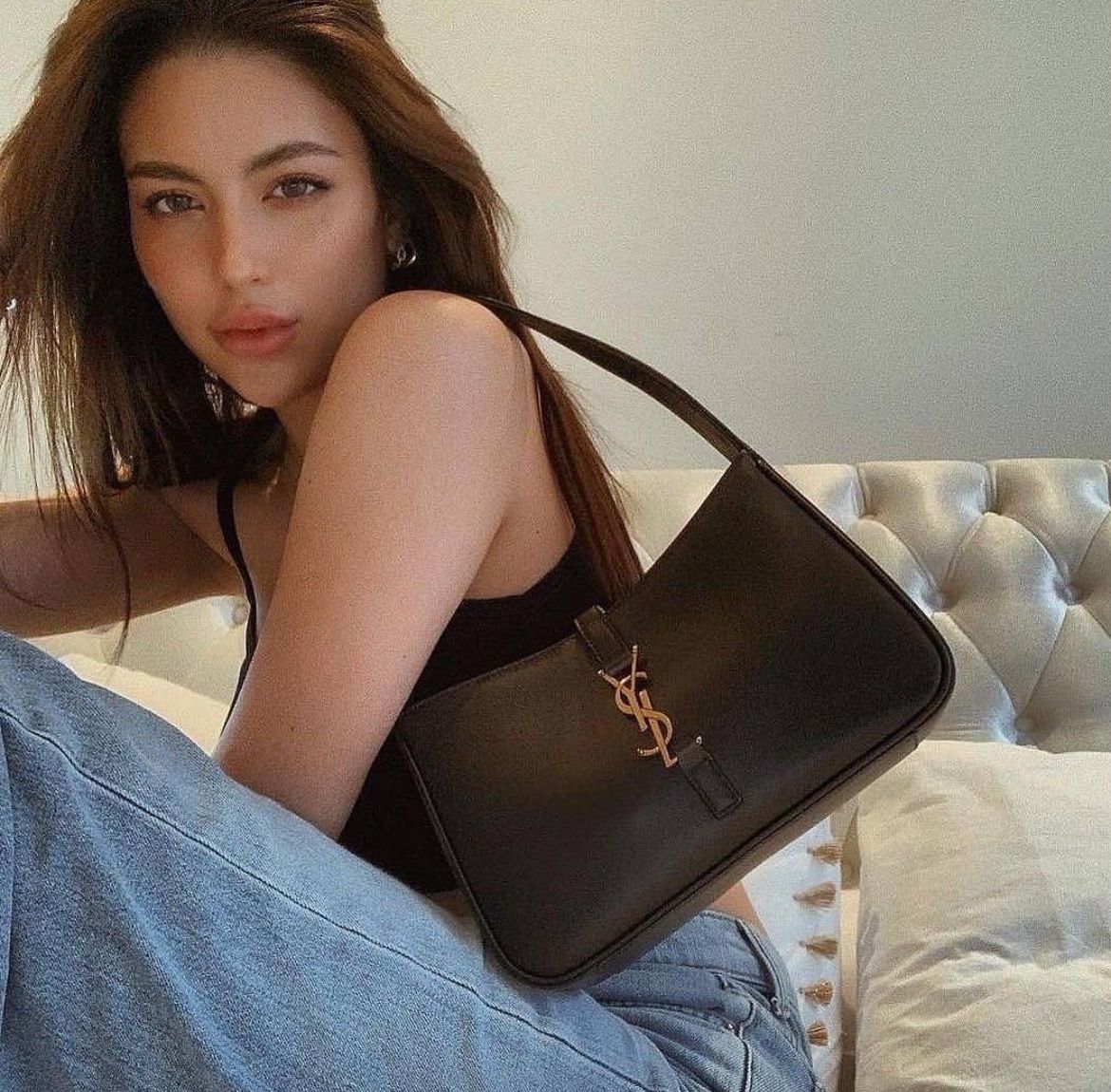 SAINT LAURENT HOBO SHOULDER BAG